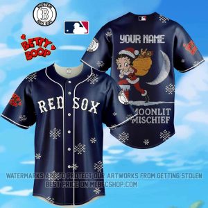 Limited Edition - Boston Red Sox - Betty Boop - Moonlit Mischief