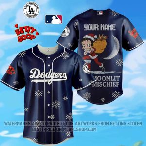 Limited Edition - Los Angeles Dodgers - Betty Boop - Moonlit Mischief