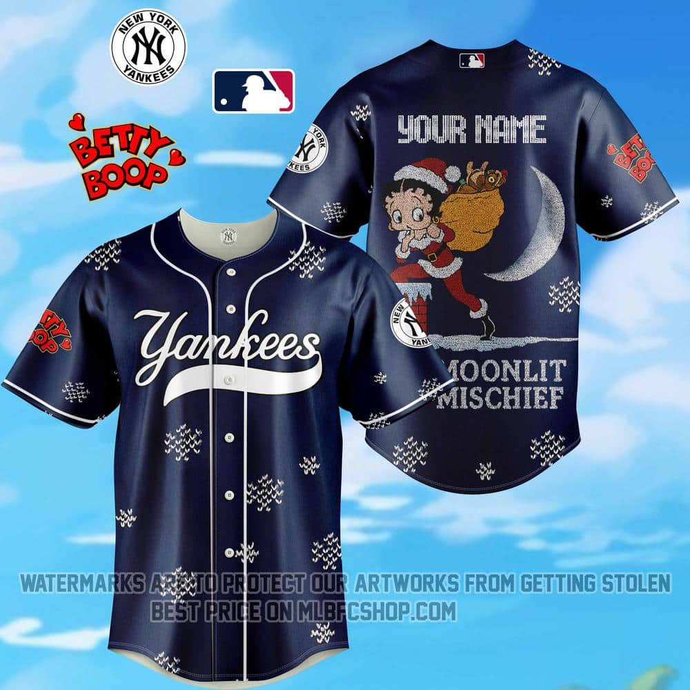 Limited Edition - New York Yankees - Betty Boop - Moonlit Mischief
