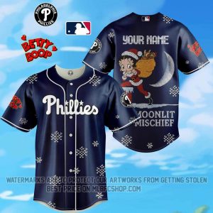 Limited Edition - Philadelphia Phillies - Betty Boop - Moonlit Mischief