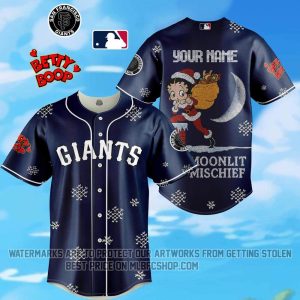 Limited Edition - San Francisco Giants - Betty Boop - Moonlit Mischief