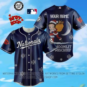 Limited Edition - Washington Nationals - Betty Boop - Moonlit Mischief