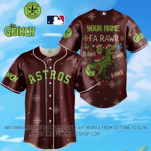 Limited Edition - Houston Astros - The Grinch - Fa Rawr