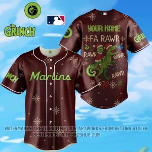Limited Edition - Miami Marlins - The Grinch - Fa Rawr