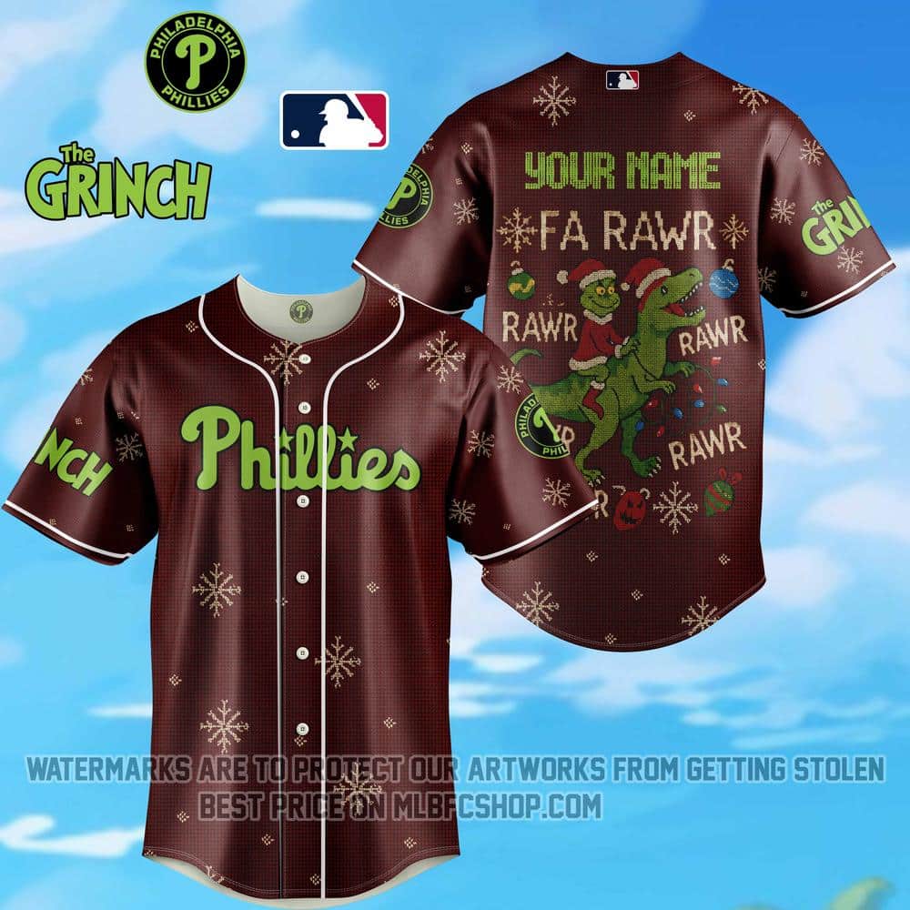 Limited Edition - Philadelphia Phillies - The Grinch - Fa Rawr