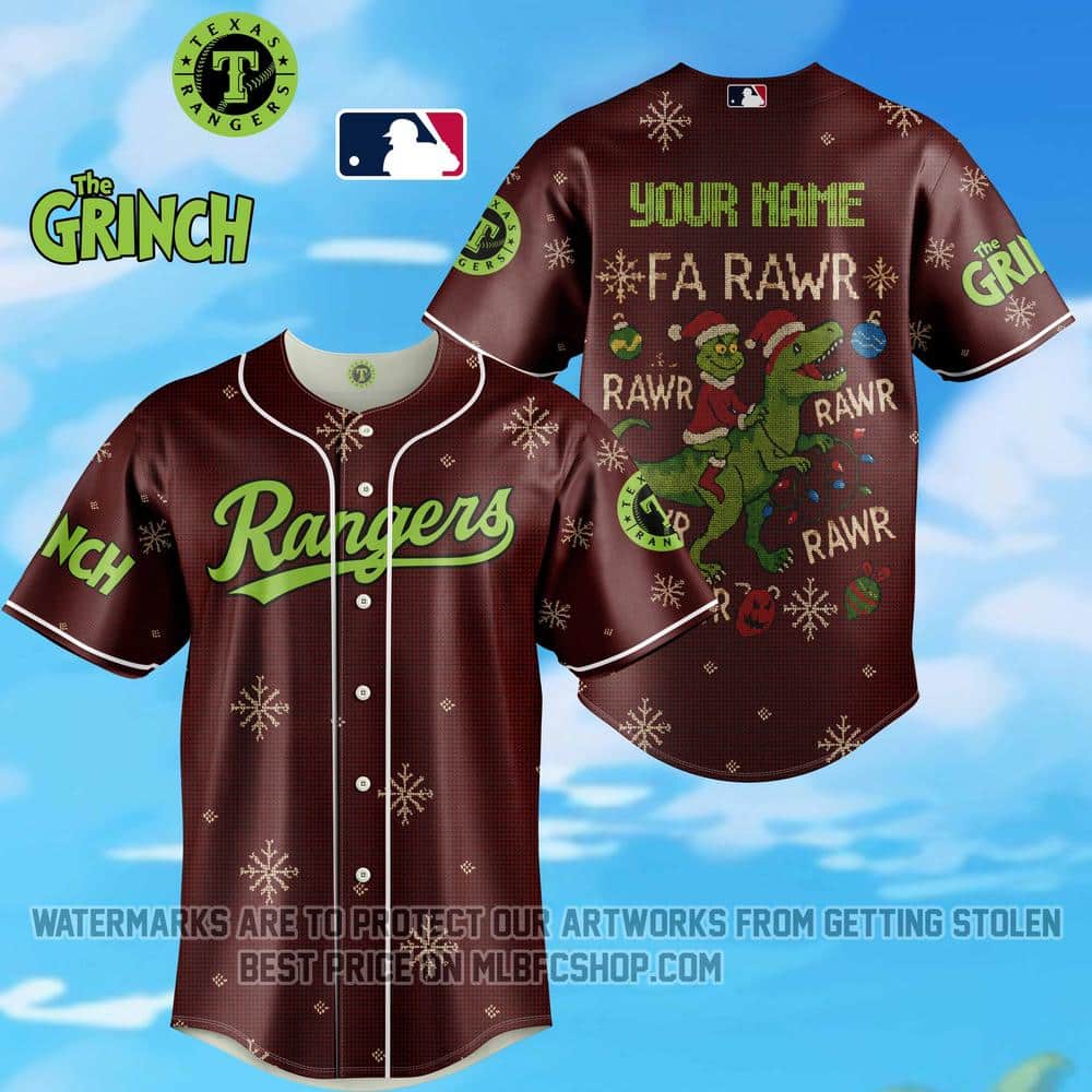 Limited Edition - Texas Rangers - The Grinch - Fa Rawr