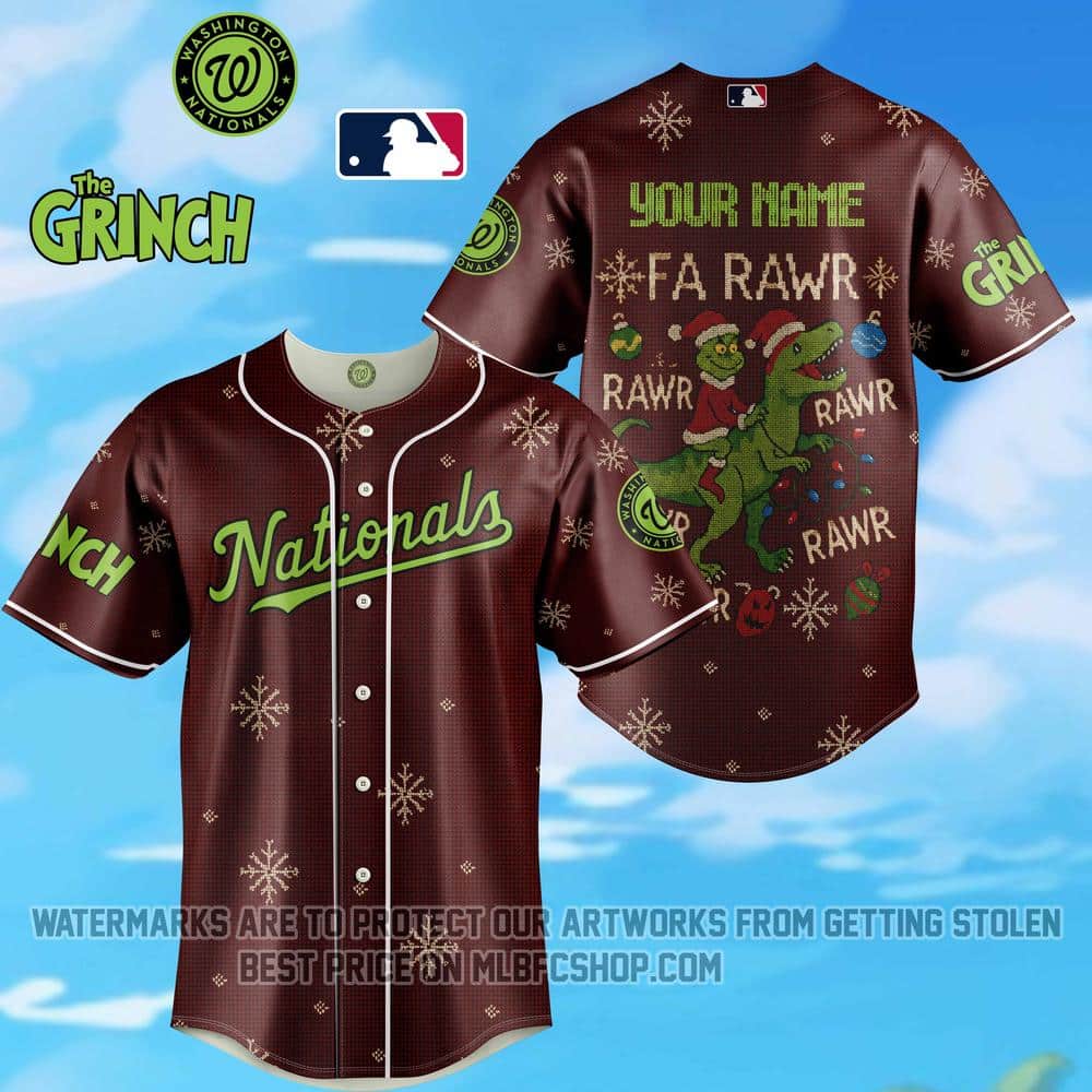 Limited Edition - Washington Nationals - The Grinch - Fa Rawr