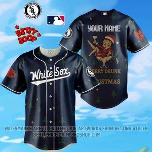 Limited Edition - Chicago White Sox - Betty Boop - Merry Drunk Christmas