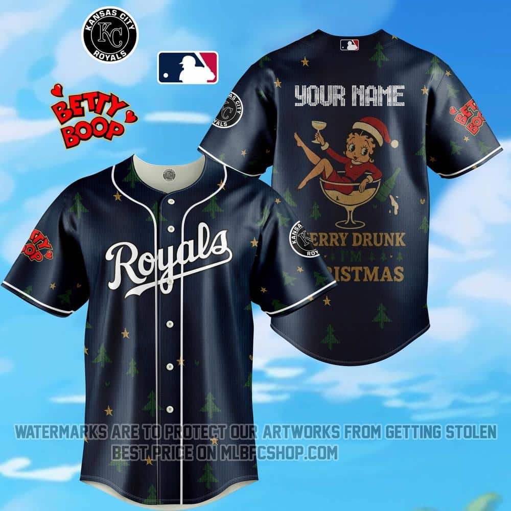 Limited Edition - Kansas City Royals - Betty Boop - Merry Drunk Christmas
