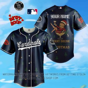 Limited Edition - St. Louis Cardinals - Betty Boop - Merry Drunk Christmas