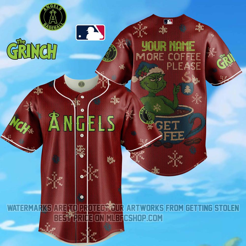 Limited Edition - Los Angeles Angels - The Grinch - More Coffee Please