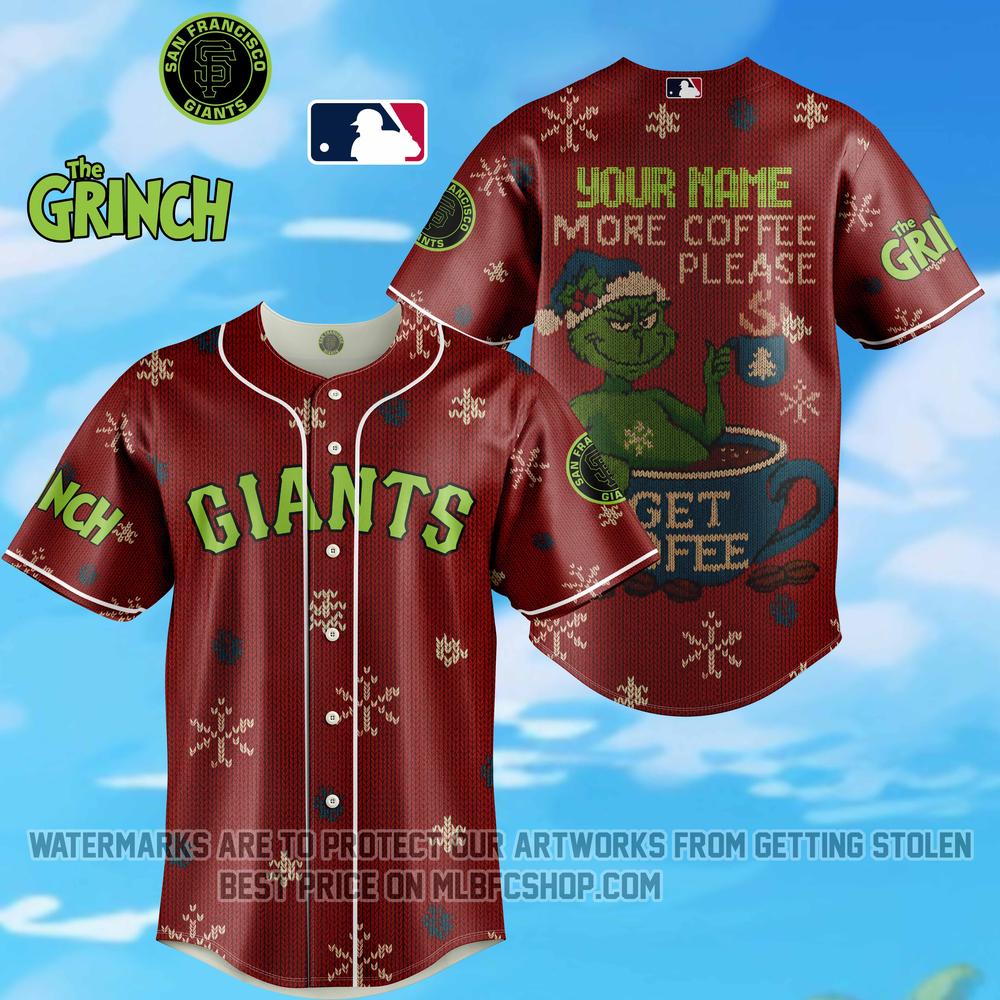 Limited Edition - San Francisco Giants - The Grinch - More Coffee Please