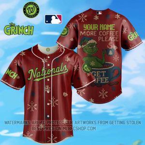 Limited Edition - Washington Nationals - The Grinch - More Coffee Please
