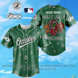 Limited Edition - Baltimore Orioles - The Grinch - Holly Jolly Grinchmas