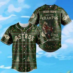 Limited Edition - Houston Astros - The Grinch - How The Krampus Stole Christmas