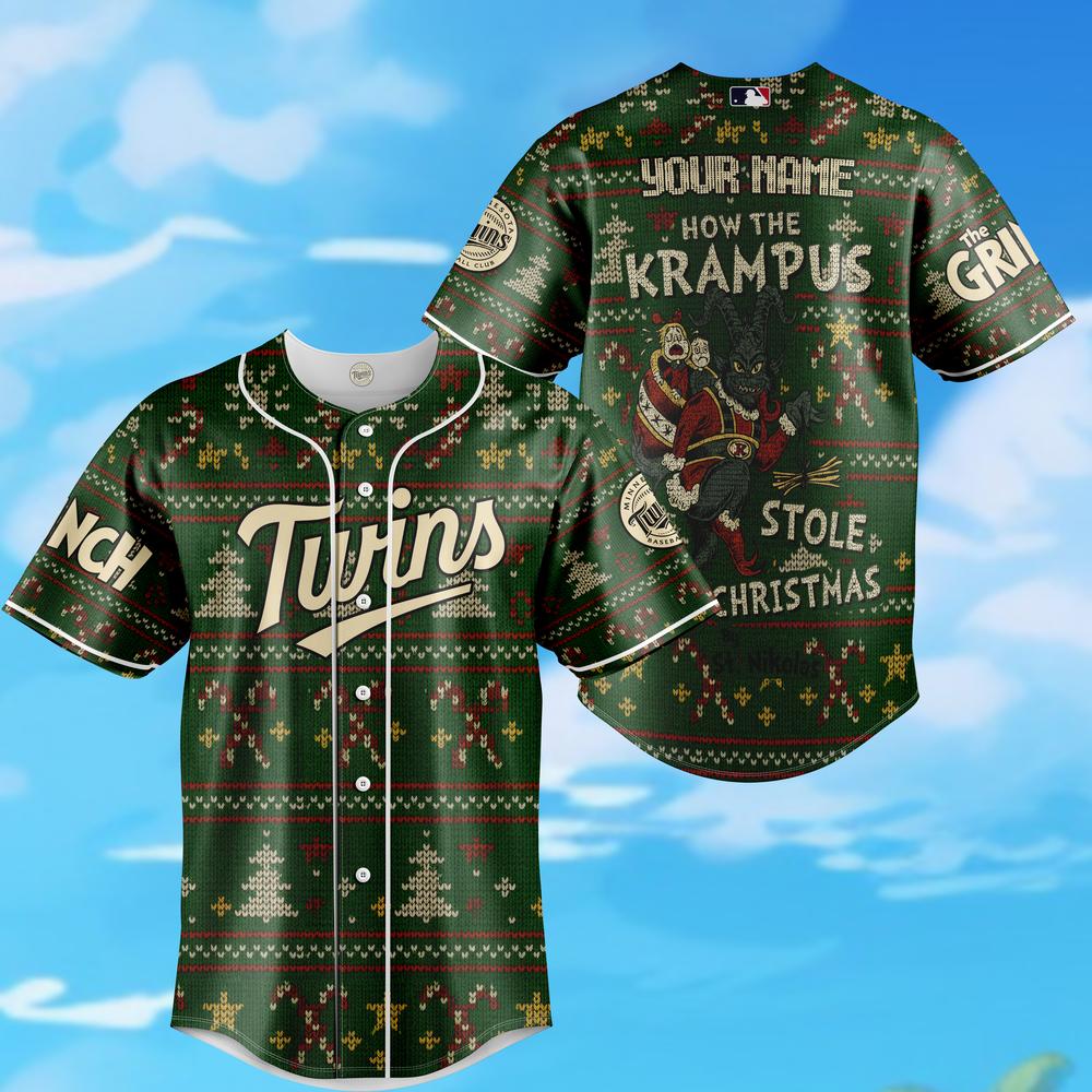 Limited Edition - Minnesota Twins - The Grinch - How The Krampus Stole Christmas