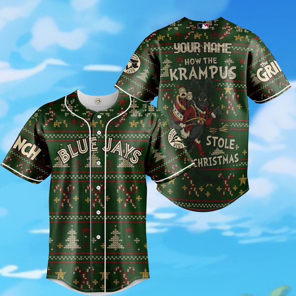 Limited Edition - Toronto Blue Jays - The Grinch - How The Krampus Stole Christmas