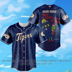 Limited Edition - Detroit Tigers - The Grinch - Who Stole Christmas 5