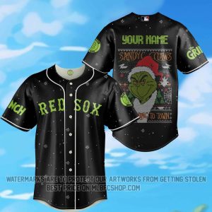 Limited Edition - Boston Red Sox - The Grinch - Sandy Claws