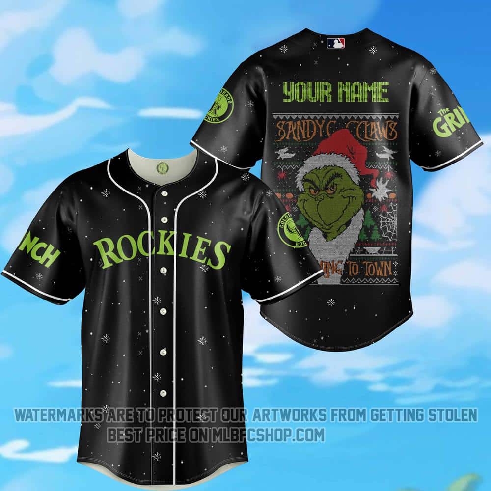 Limited Edition - Colorado Rockies - The Grinch - Sandy Claws