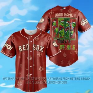 Limited Edition - Boston Red Sox - The Grinch - That's it I'm not Going