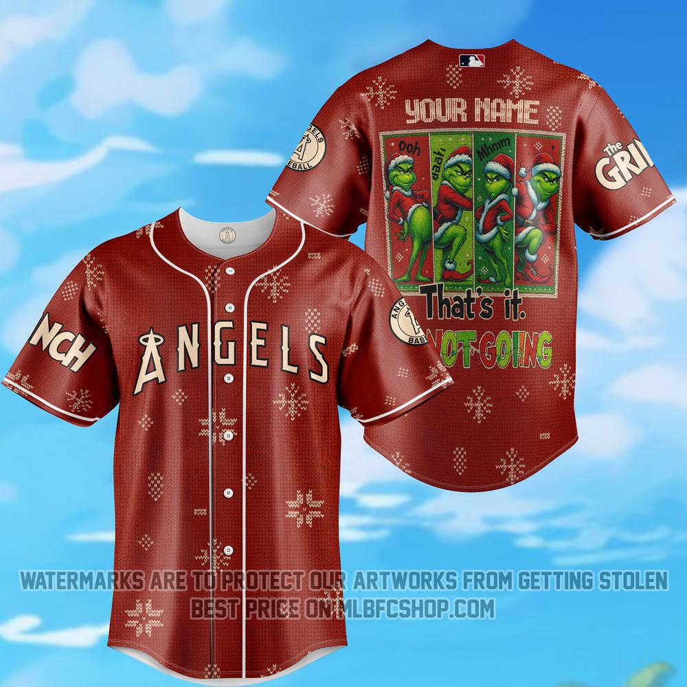 Limited Edition - Los Angeles Angels - The Grinch - That's it I'm not Going