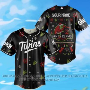 Limited Edition - Minnesota Twins - The Grinch - Santa Claws