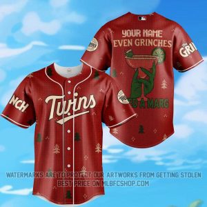 Limited Edition - Minnesota Twins - The Grinch - Even Grinches Need A Marg
