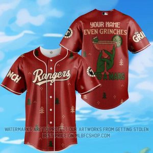 Limited Edition - Texas Rangers - The Grinch - Even Grinches Need A Marg