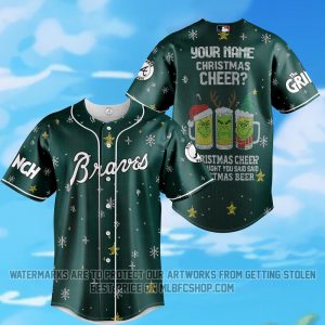 Limited Edition - Atlanta Braves - The Grinch - Christmas Cheer