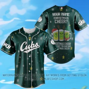 Limited Edition - Chicago Cubs - The Grinch - Christmas Cheer