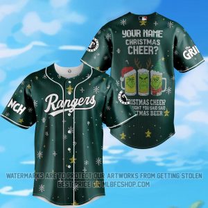 Limited Edition - Texas Rangers - The Grinch - Christmas Cheer