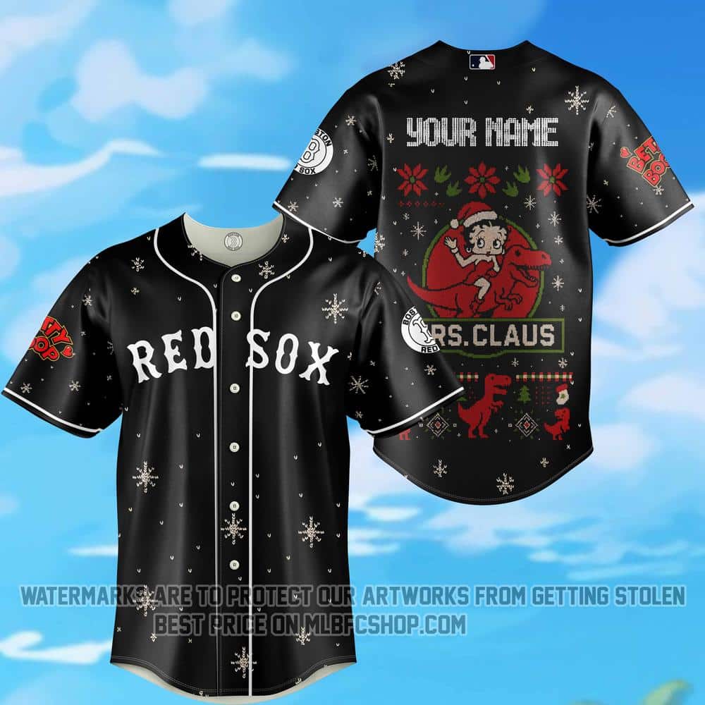 Limited Edition - Boston Red Sox - Betty Boop - Mrs.Claus