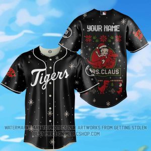 Limited Edition - Detroit Tigers - Betty Boop - Mrs.Claus