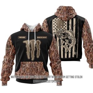 Monster Energy X Fishing Black