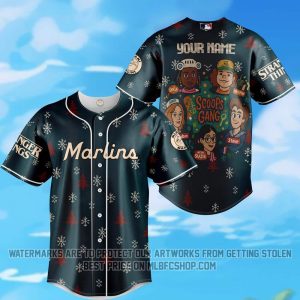 Limited Edition - Miami Marlins - Stranger Things - Scoops Gang