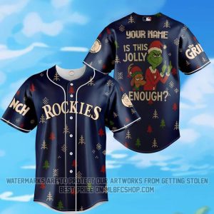 Limited Edition - Colorado Rockies - The Grinch - Is This Jolly Enough