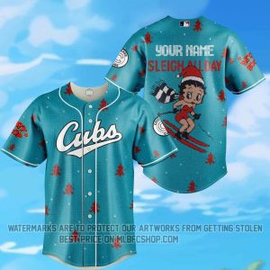 Limited Edition - Chicago Cubs - Betty Boop - Sleigh Allday