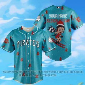 Limited Edition - Pittsburgh Pirates - Betty Boop - Sleigh Allday