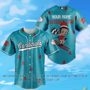 Limited Edition - St. Louis Cardinals - Betty Boop - Sleigh Allday