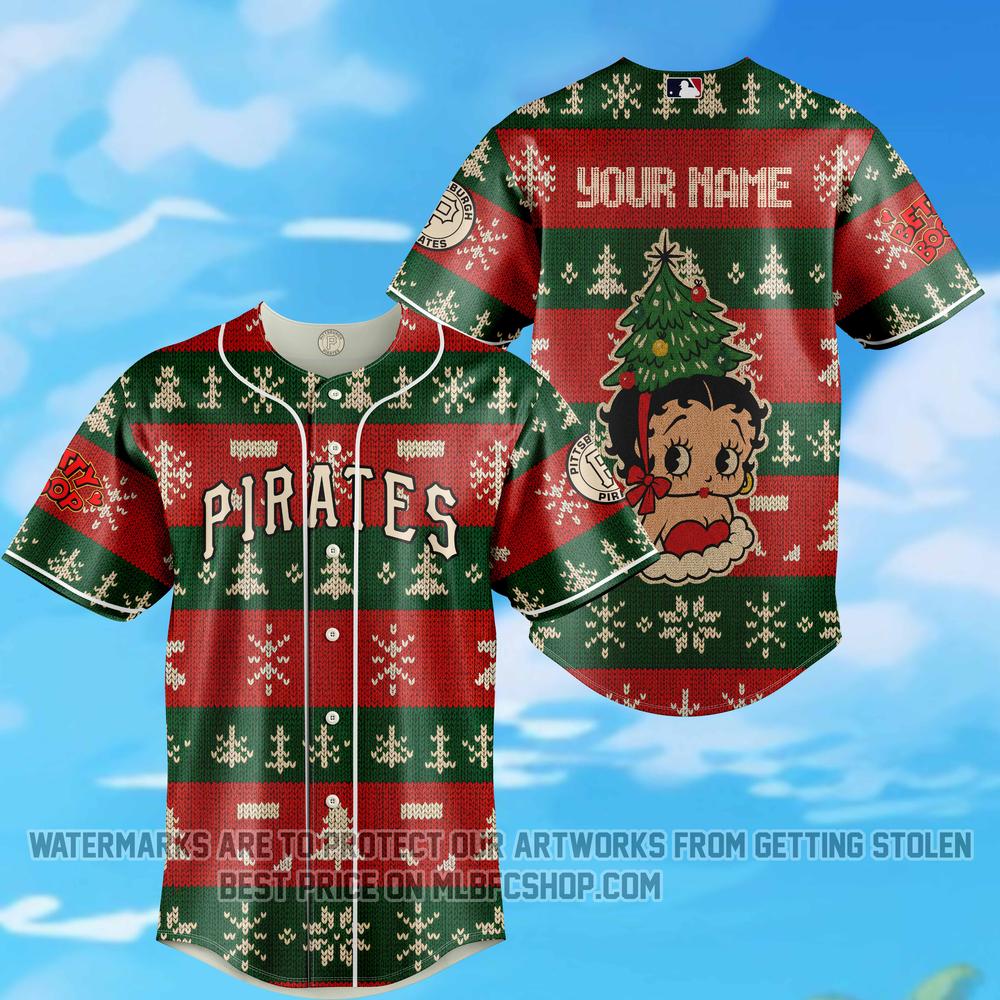 Limited Edition - Pittsburgh Pirates - Betty Boop - Merry Christmas 2
