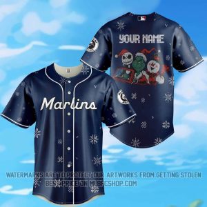 Limited Edition - Miami Marlins - The Grinch - Merry Christmas