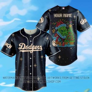 Limited Edition - Los Angeles Dodgers - The Grinch - Merry Christmas 2