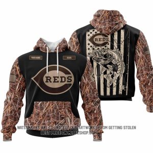 Cincinnati Reds - X - Fishing - Black