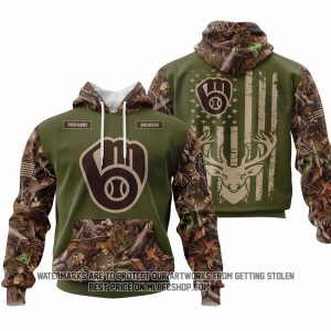 Milwaukee Brewers - X - Hunting - Green
