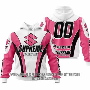 Suzuki x Supreme Pink