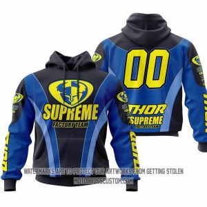 Thor Racing x Supreme Navy