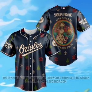 Limited Edition - Baltimore Orioles - Stranger Things - Lifeguard Hawkins Pool
