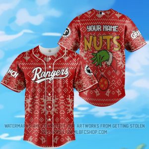 Limited Edition - Texas Rangers - The Grinch - Nuts