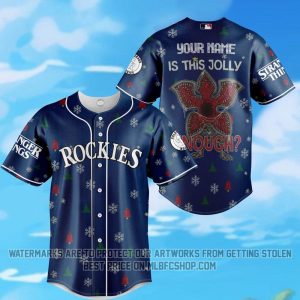 Limited Edition - Colorado Rockies - Stranger Things - Is This Jolly Enough